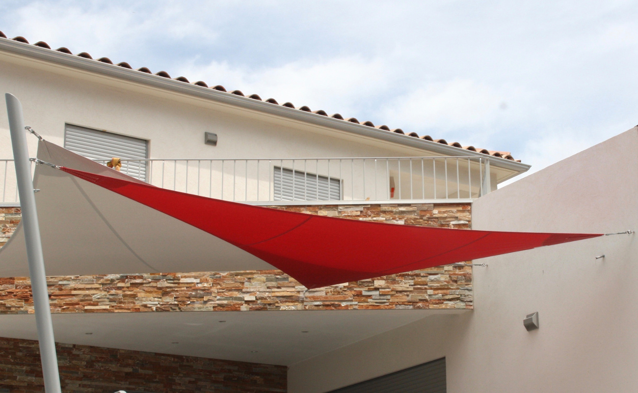 Voile solaire / toile d'ombrage pour particuliers (5)