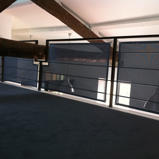 Voile solaire / toile d'ombrage pour pergola, brise vue (3)