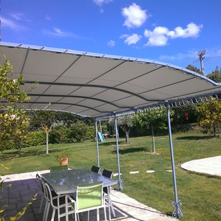 Voile solaire / toile d'ombrage pour pergola, brise vue (12)