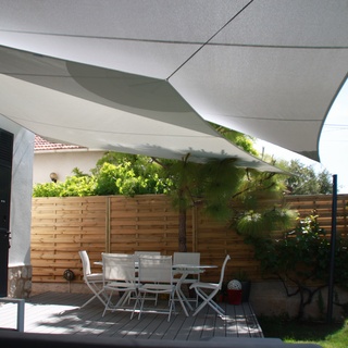 Voile solaire / toile d'ombrage pour particuliers (24)