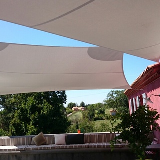 Voile solaire / toile d'ombrage pour particuliers (28)